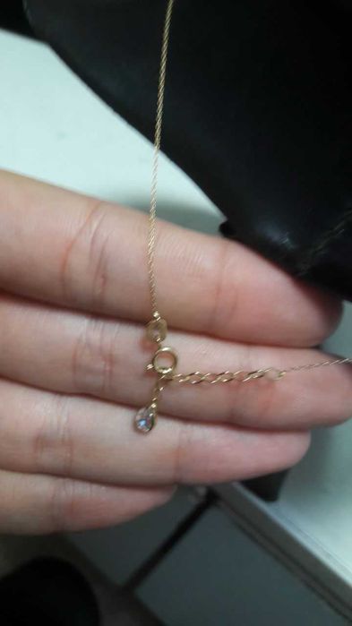Lant dama, 1.03 gr, 14k.