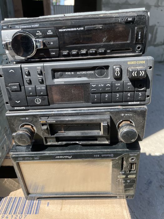 Casetofoane auto pioneer jvc panasonic sony