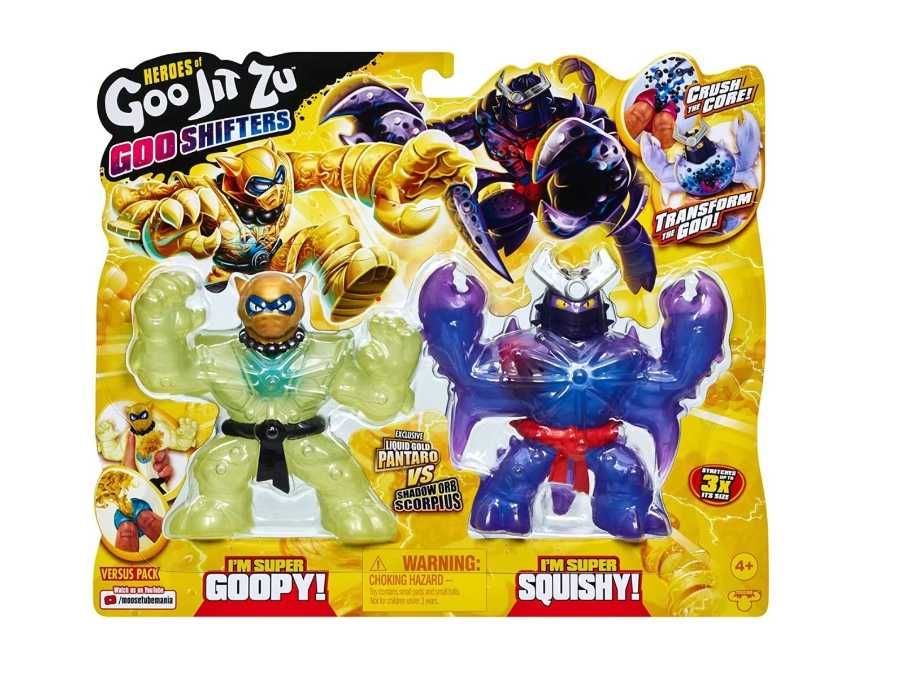 Set 2 figurine Goo Jit Zu Goo Shifters Pantaro vs. Shadow