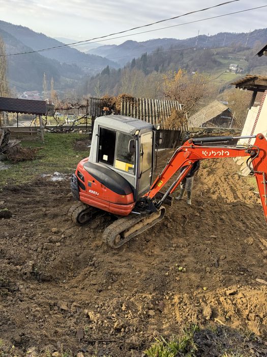 Miniexcavator kubota kx 61 2014