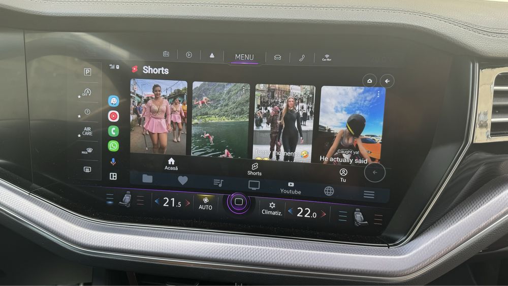 Activare Android Auto / Carplay  wireless FULL SCREEN Touareg/Porsche