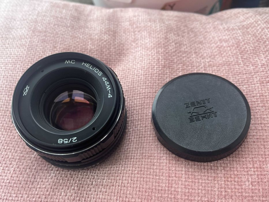 Obiectiv portret sovietic Helios-44m-4 ZeniT impecabil M42