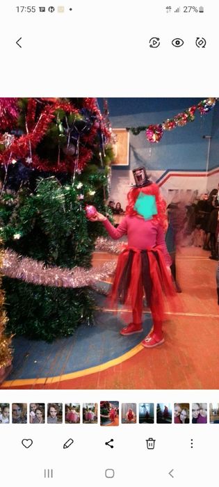 Костюм новогодний, платье новое