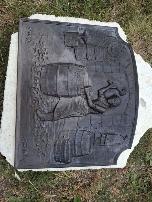 Vand placa fonta decorativa 60x50cm