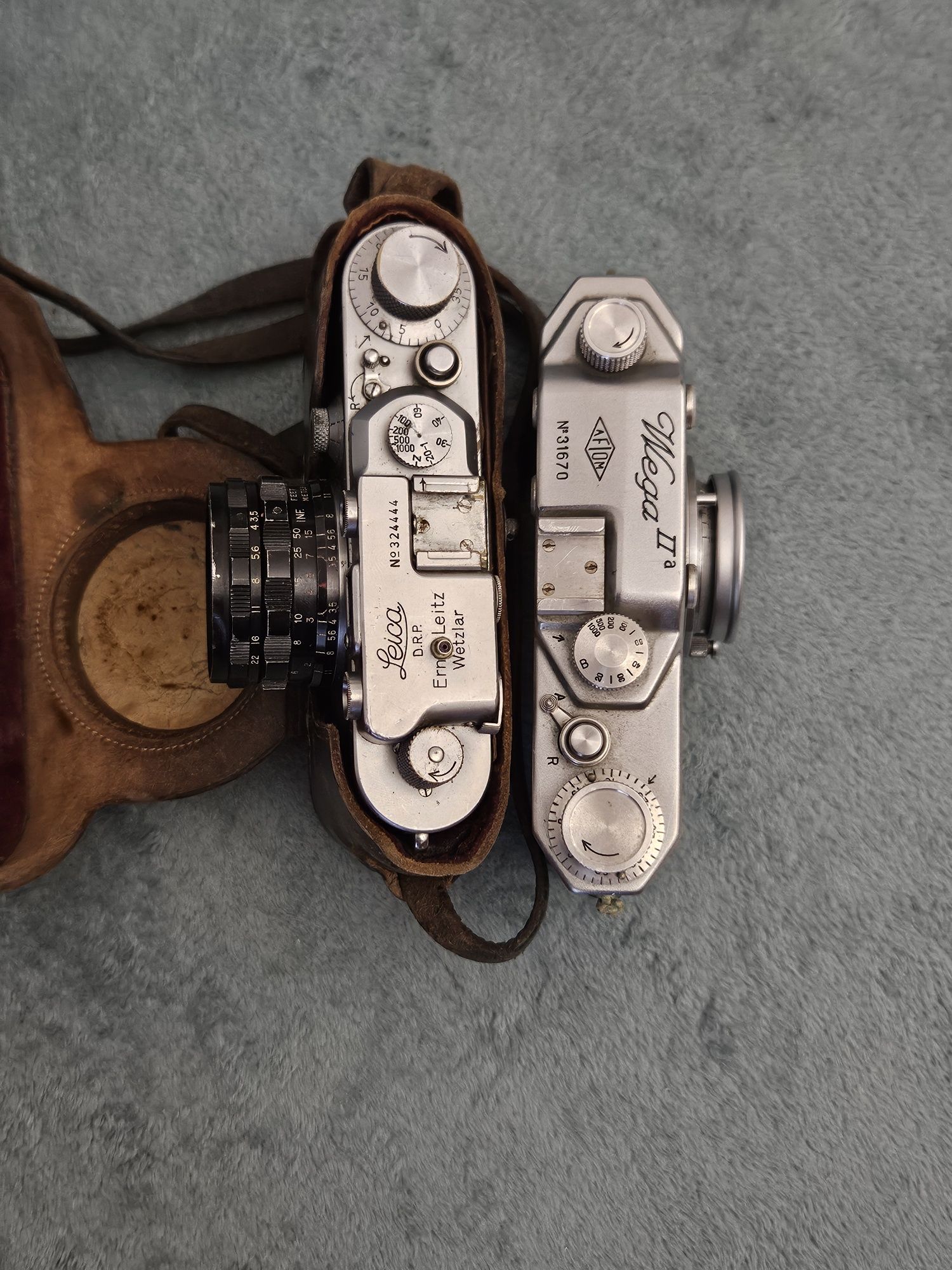 Leica D.R.P, AFIOM Wega lla Rangefinder  фотоапарати.