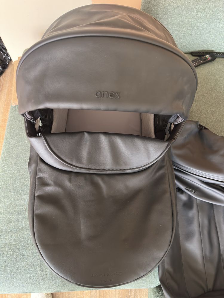 Детска количка Anex Eli black midnight 2in1