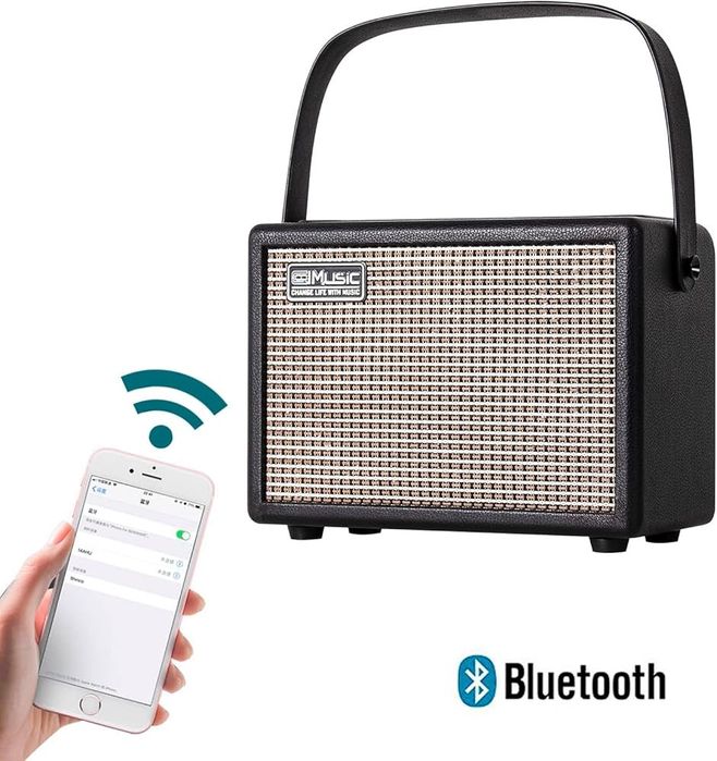 Усилвател за китара Coolmusic 15G  Bluetooth китарен усилвател