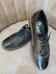 Pantofi Oxford Reiker, piele naturala, mărimea 36, aproape noi.