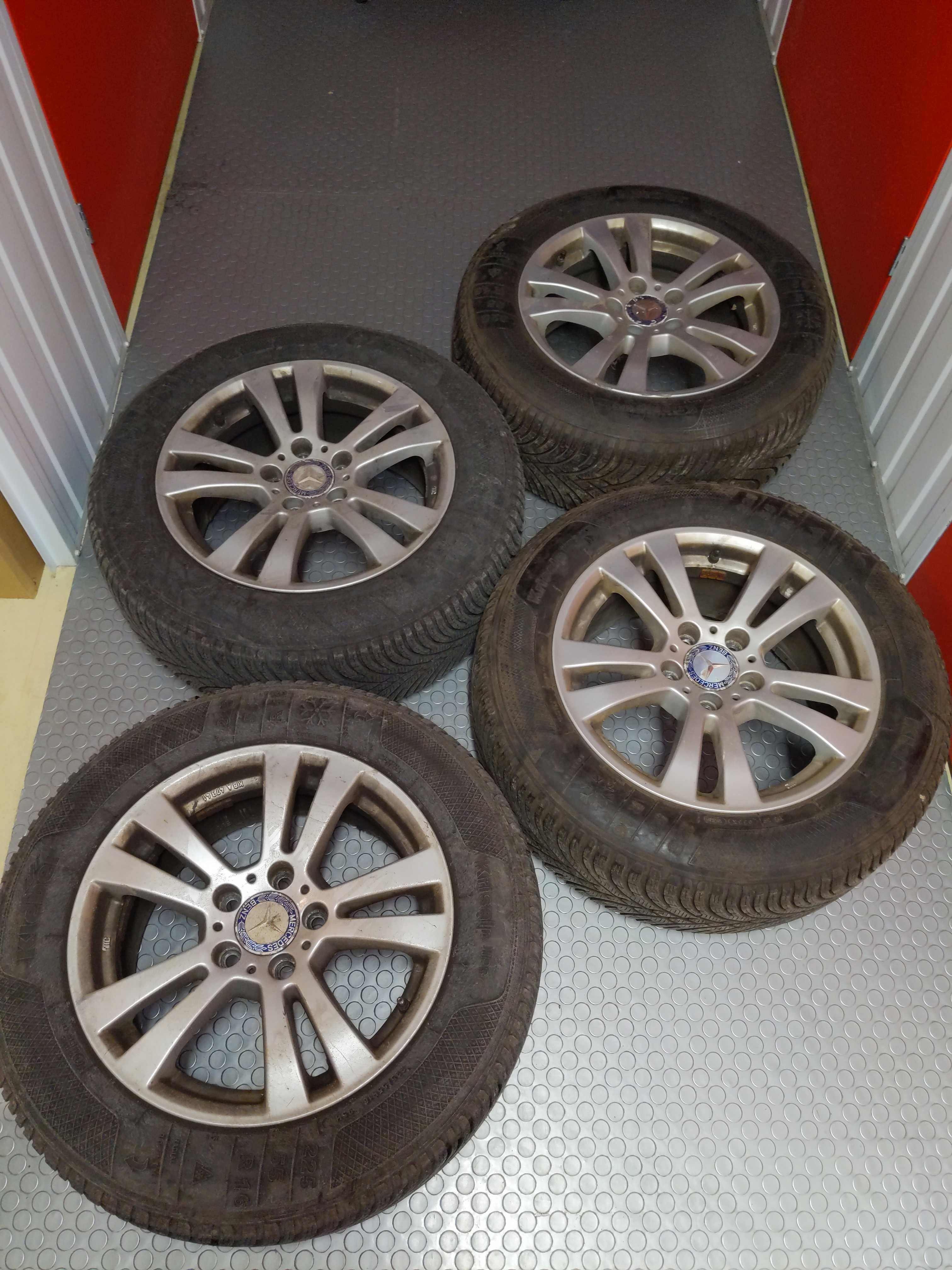 Джанти 16" със зимни гуми Kleber за Mercedes A/B/C/E класа, Audi A4/B8