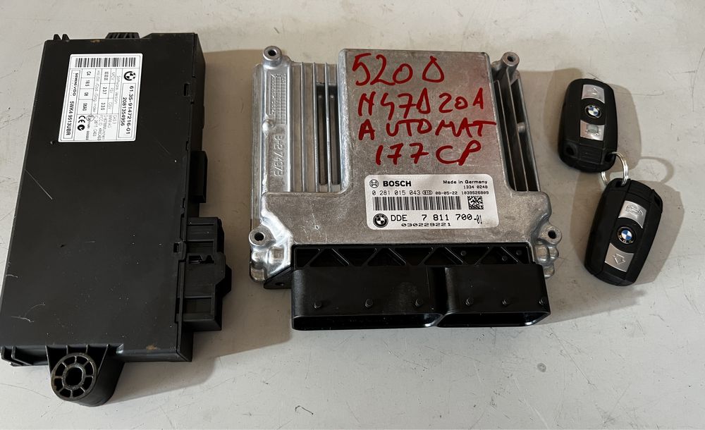 Kit pornire bmw e60 e61 520d n47 177cp automat lci