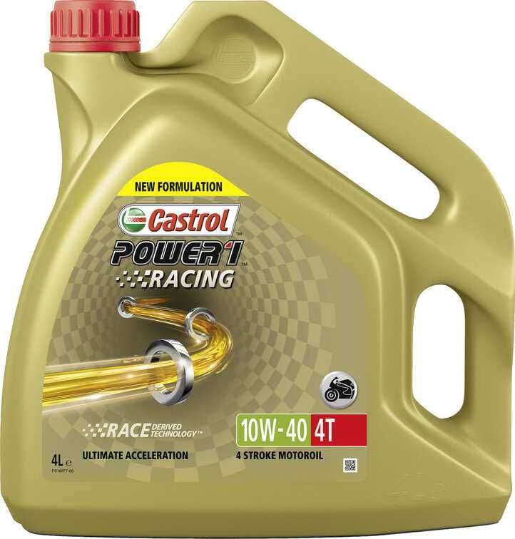 Двигателно масло за мотор CASTROL POWER 1 RACING 4T 10W40 4L