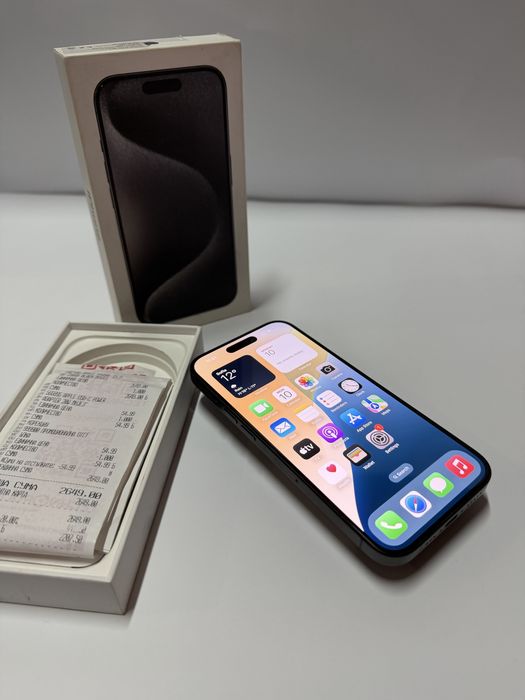 iPhone 15 Pro 256GB Black Titanium