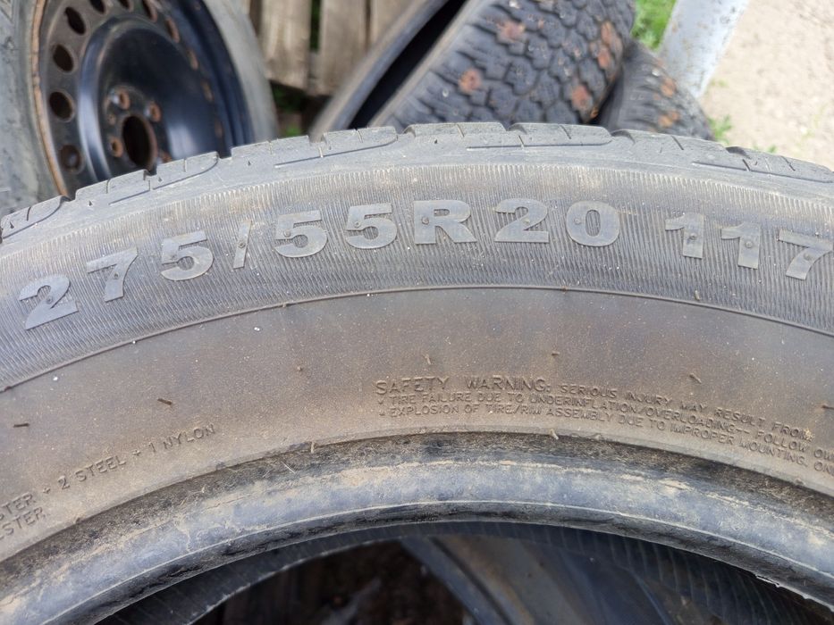 Летние шины 275/55R20