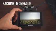 Monitor Eachine Moneagle 5 Inch IPS 800x480, 5.8GHz pentru drone  FPV