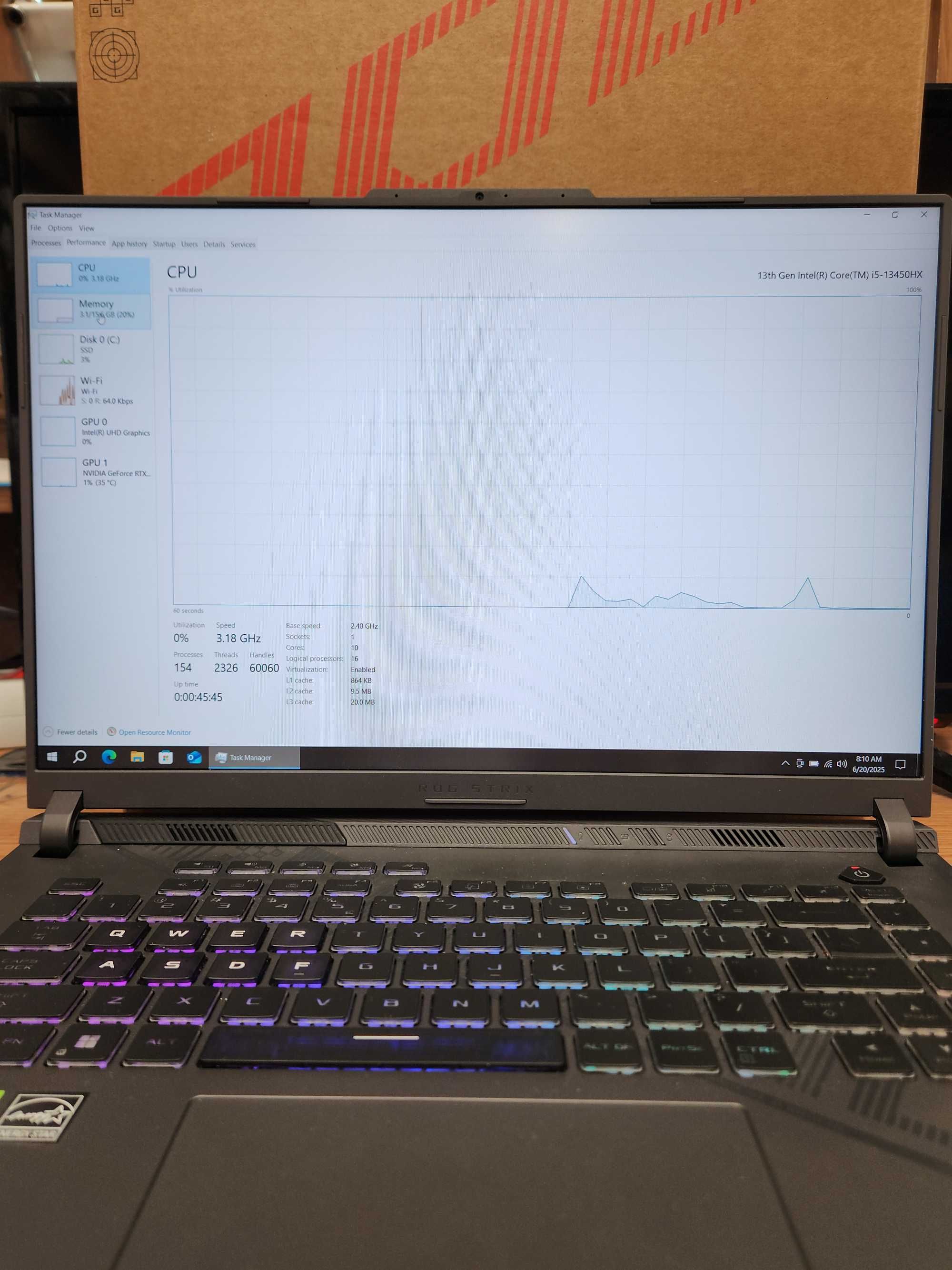 Hope Amanet P11-Asus Rog Strix G I5-13450HX/16GB RAM-512SSD RTX 4060