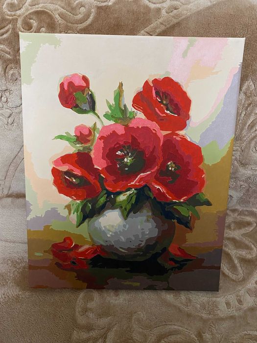 Tablou pictat (pe panza de bumbac)