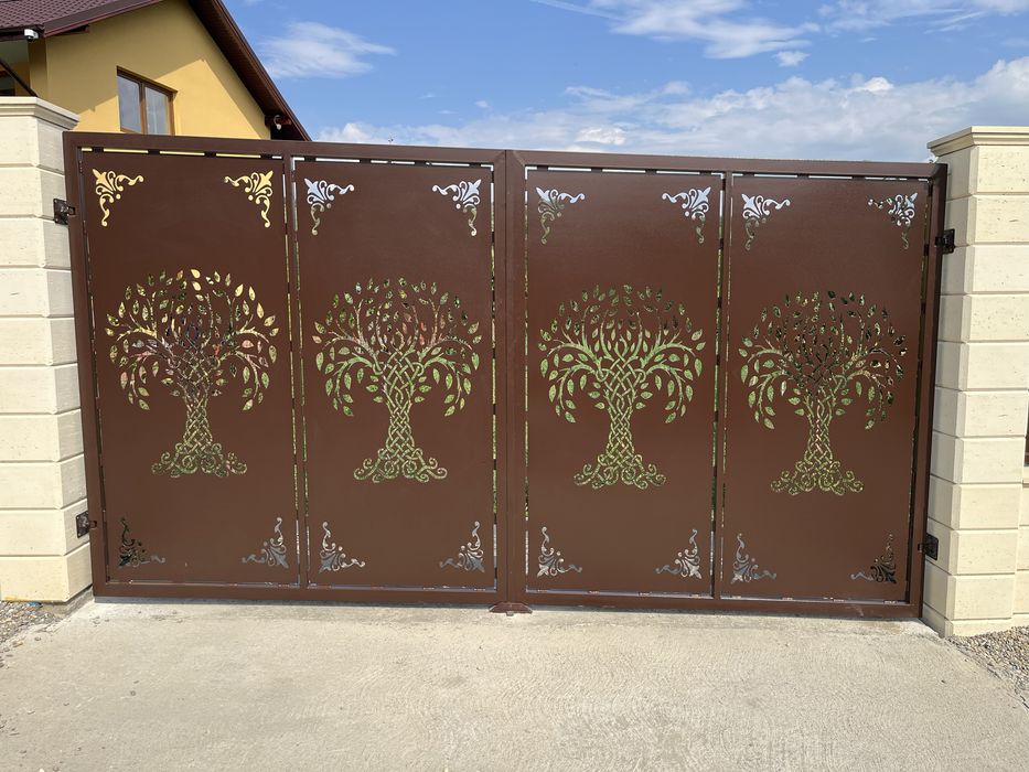 Confecții Metalice Personalizate: Porți, Garduri, Balustrade