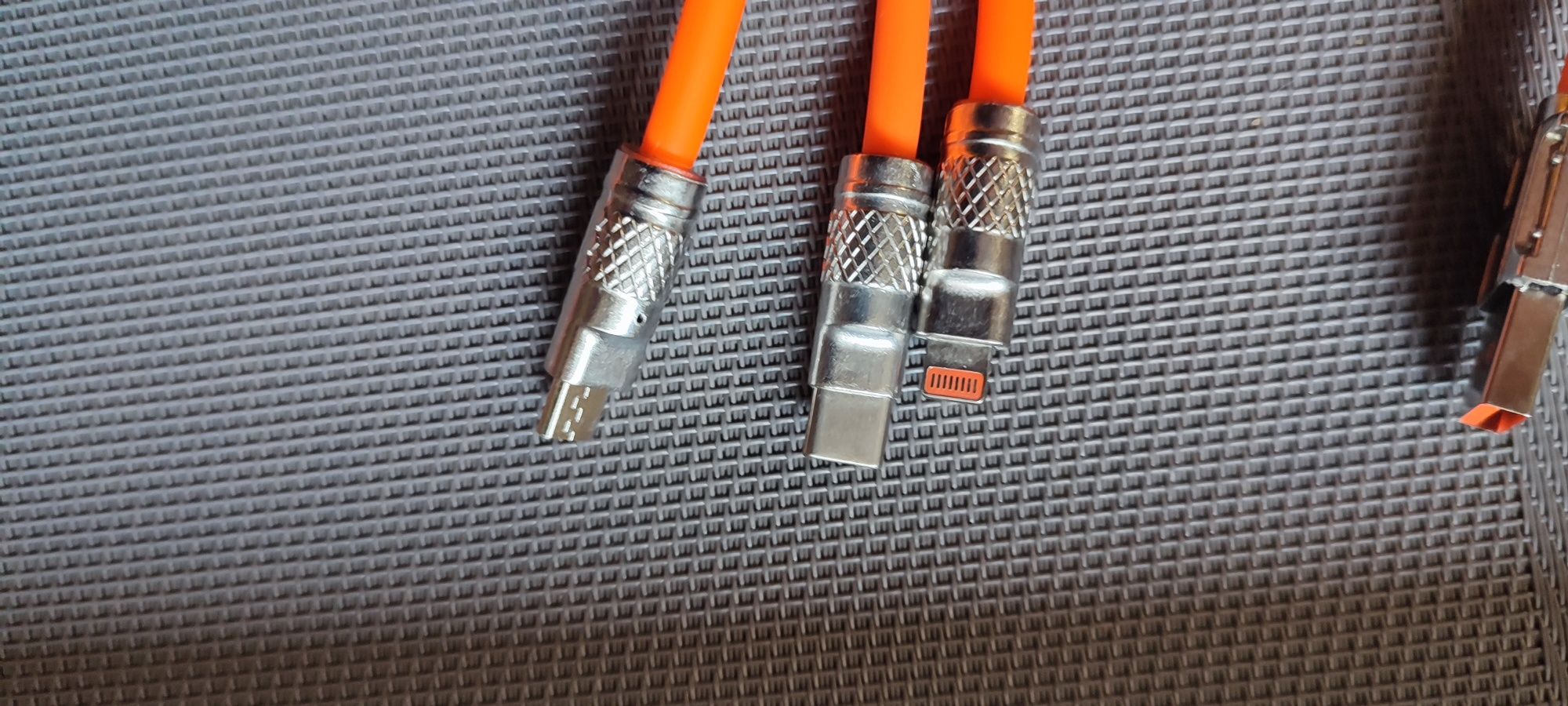 Висококачествен, дебел кабел за IPhone, type C и micro usb!