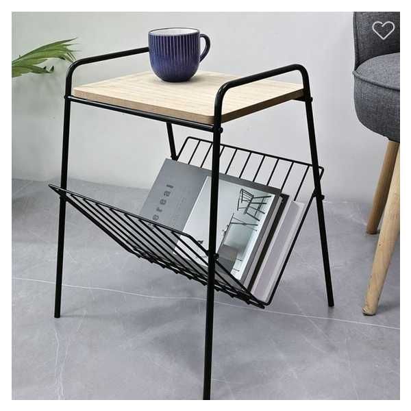 Декоративна помощна масичка Mercado Trade, С поставка за списания