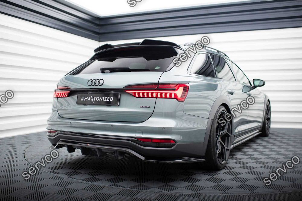 Eleron spoiler Audi A6 Avant Allroad S-Line S6 Avant C8 2018-2023 v1