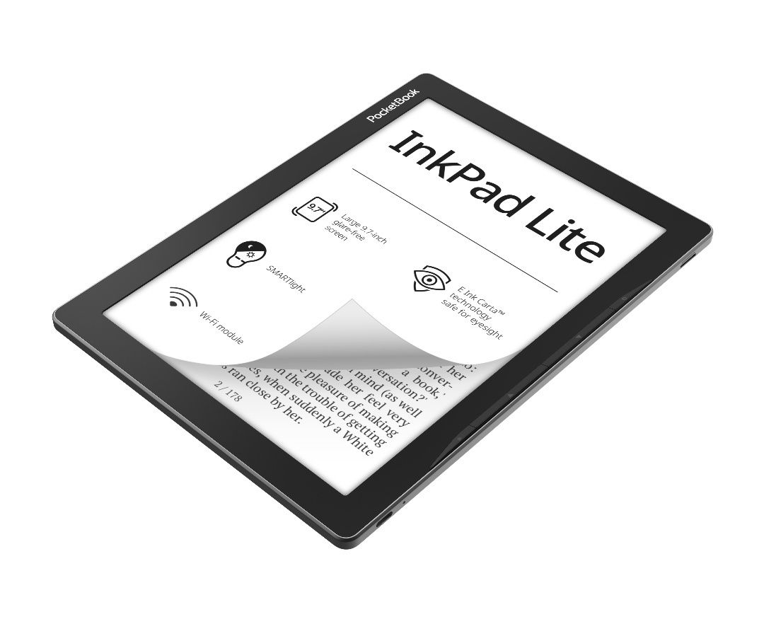 Электронная книга Pocketbook Inkpad lite 9.7 inch E ink Carta ™
