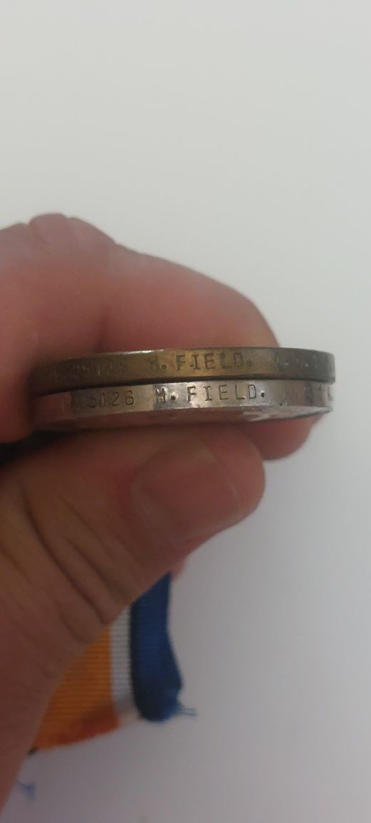 Medalia Victoria si Medalia pentru Serviciu Militar ww1 - Marea Britan