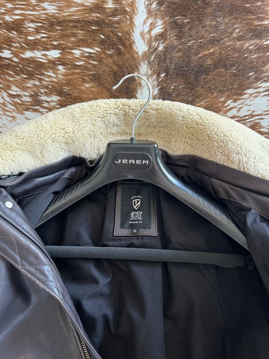 Оригинално мъжко яке от естествена кожа JEREM