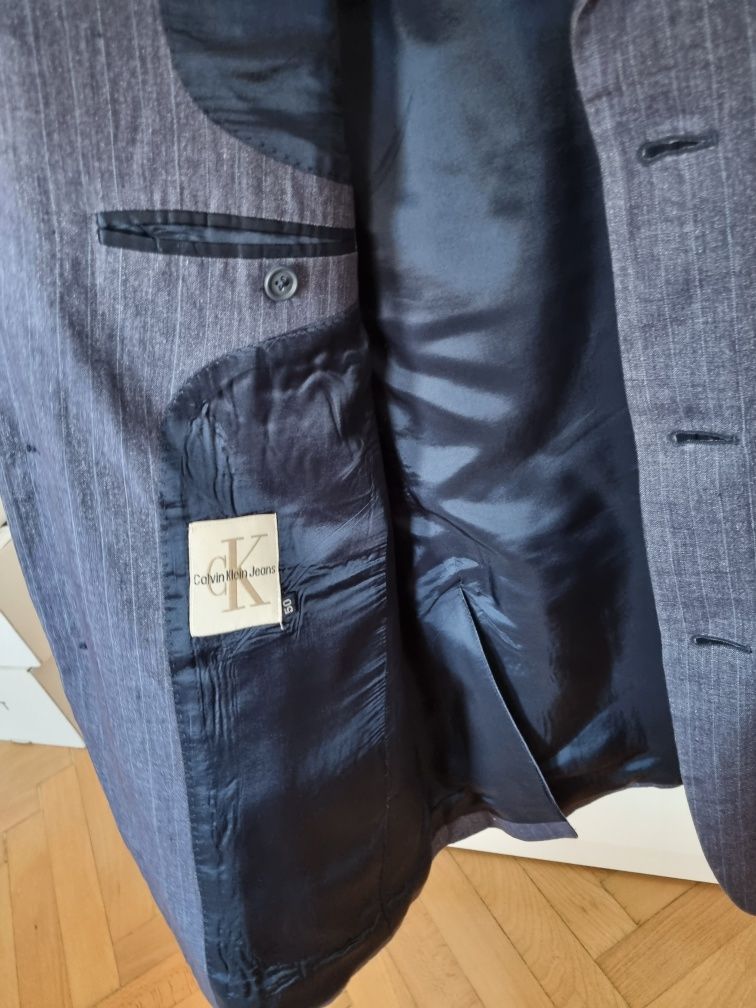 РАЗПРОДАЖБА! Оригинално мъжко ленено сако Calvin Klein / Размер 50/ L