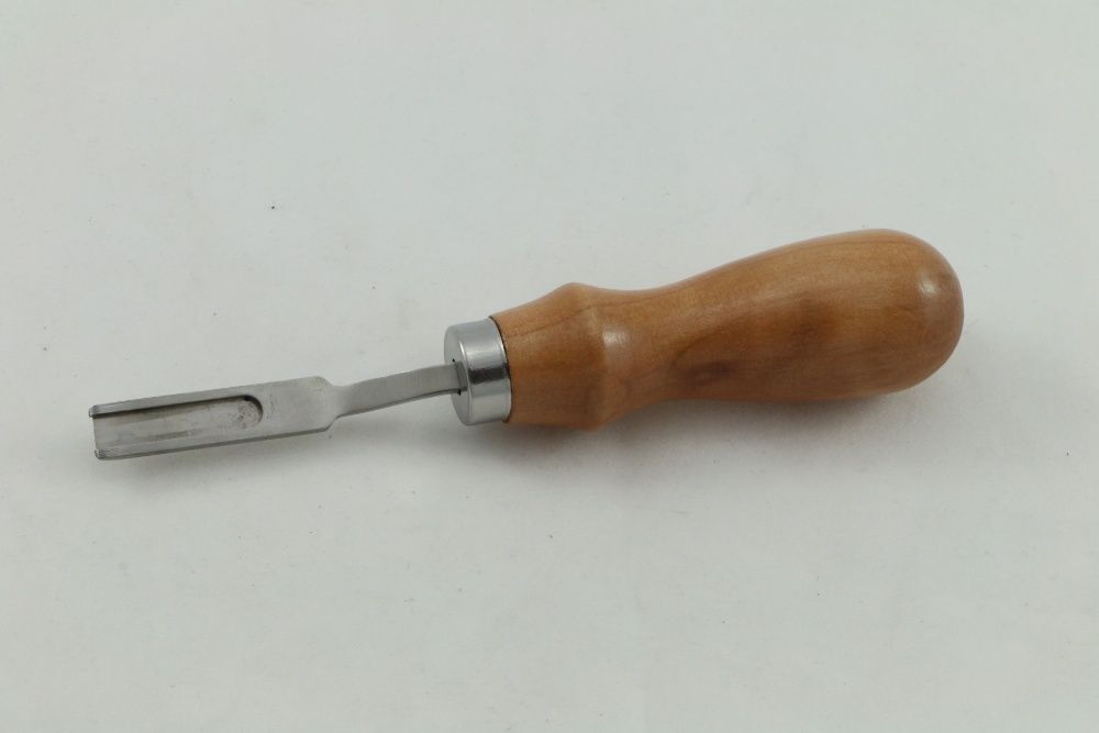 длето за скосяване на ръбове на кожа 5 размера, кожарски инструмент
