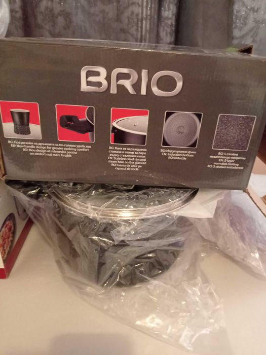 Тенджера Brio и тенджера под налягане