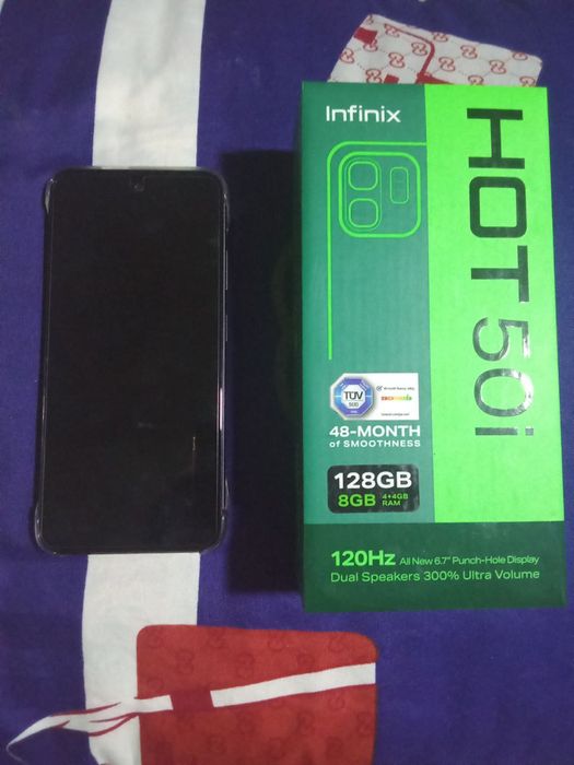 Infinix HOT 50i yangi telefon kecha olindi