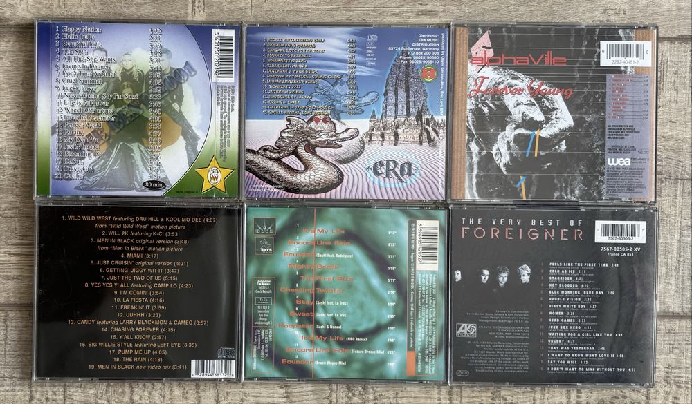 Pachet 19 Eurodance - Le Click/Hoodys/Double You/Unique II/ Alexia