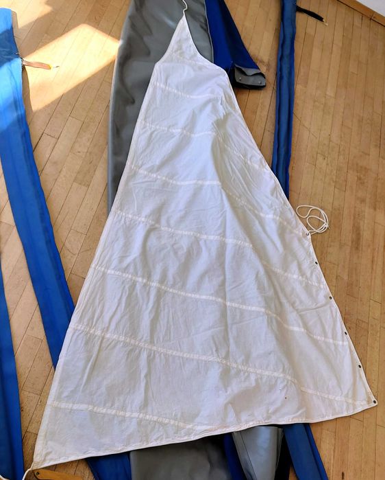 Платна с мачта, гафел, гик, Рул за каяк POUCH RZ85, Kolibri 3, 4 и др.