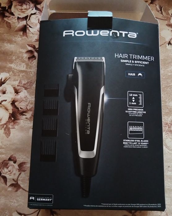 ROWENTA Нова Машинка за Подстригване с Гаранция