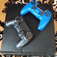 PlayStation 4 PS4 modabil + 2 controllere.
