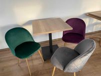 Scaune moderne tapitate restaurant evenimente, HORECA  (stoc)