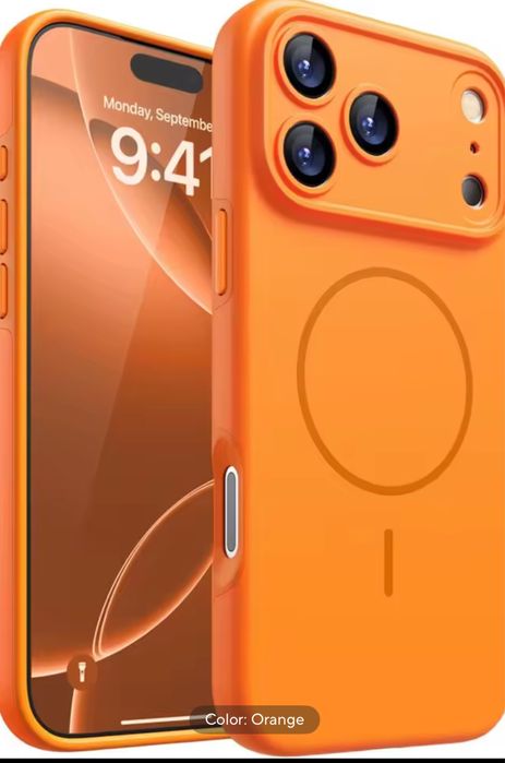 Iphone 17/17 AIR/17 PRO/17 PRO MAX Husa Magsafe Full Cover Camera Fin