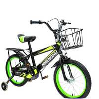 Bicicleta copii Noe 16 inch,roti ajutatoare ,cosulet jucarii,4-7 ani