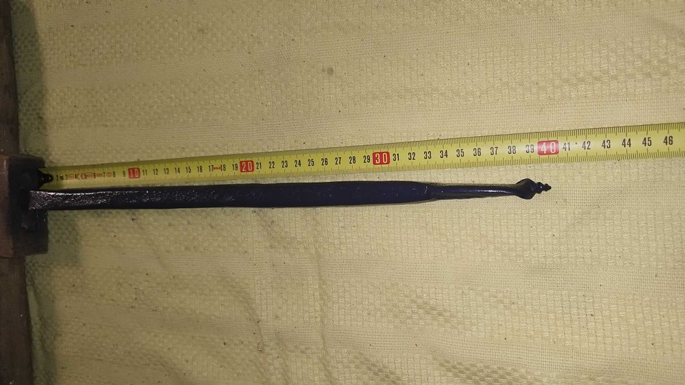 Дърводелски свредел от ковано желязо - ретро инструмент, маткап