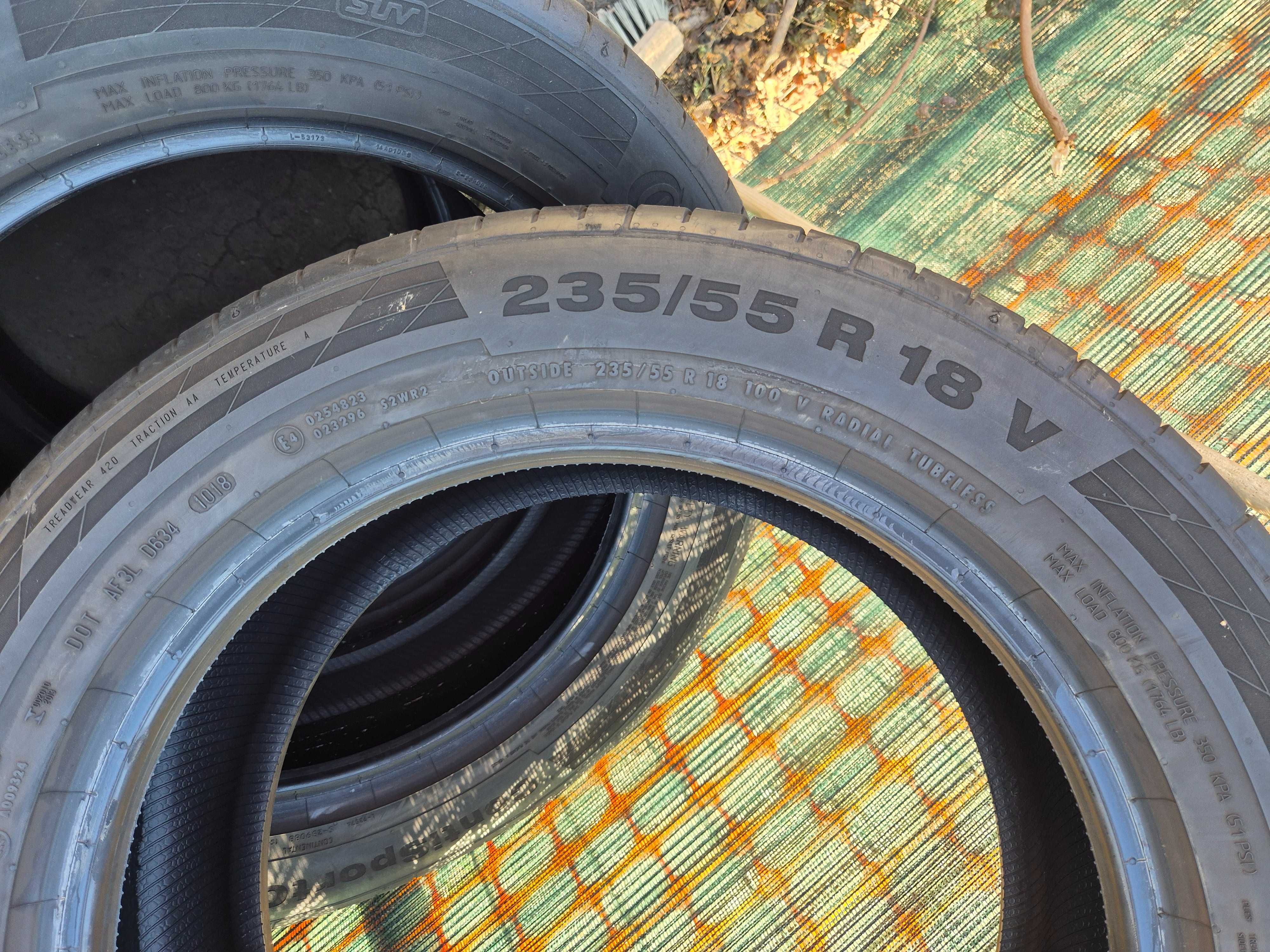 Anvelope VARA 235/55/18 - Continental Aproape NOI DOT 2018