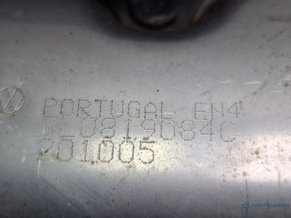 Toba esapament sirocou VOLKSWAGEN TOUAREG 7LA, 7L6, 7L7 2002 - 20133.0 V6 TDI BKS, CATA Webasto 7L0819084C