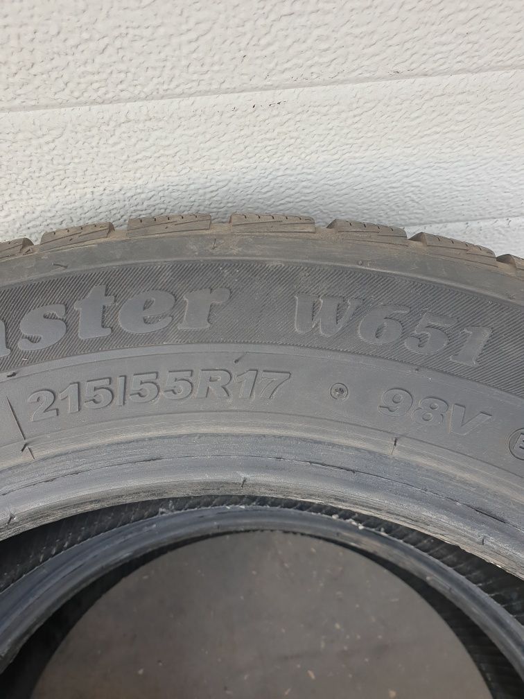 Зимни гуми 2 броя PETLAS Snow Master W651 215 55 R17 дот 2821