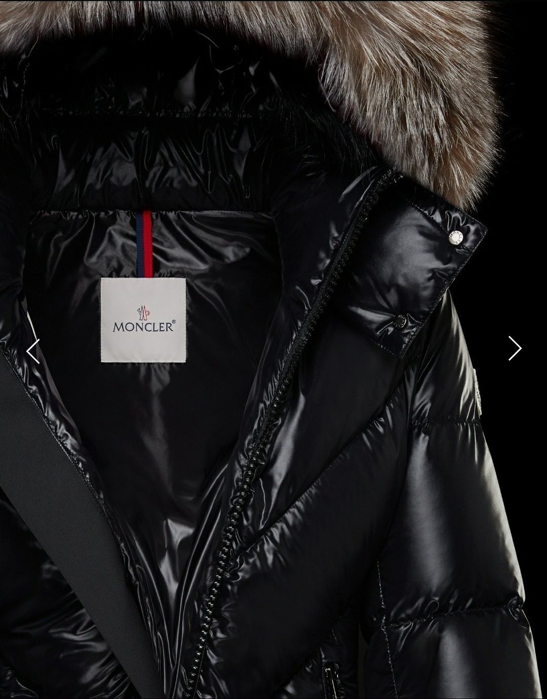 Geaca Moncler Ribafur Long Down