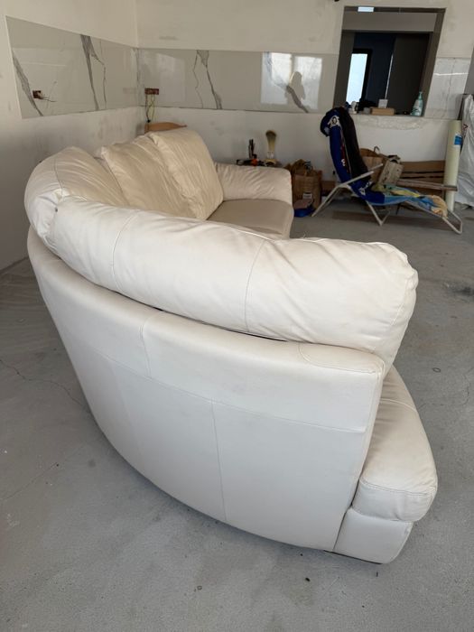 Canapea colț piele Ikea stare foarte bună