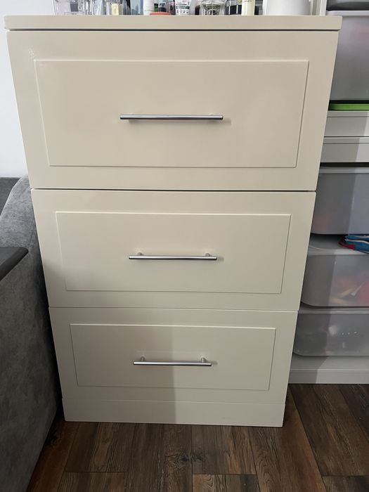 Стильный белый комод из МДФ — отличное состояние!