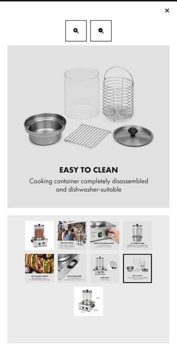 Хот-дог машина Кларстейн