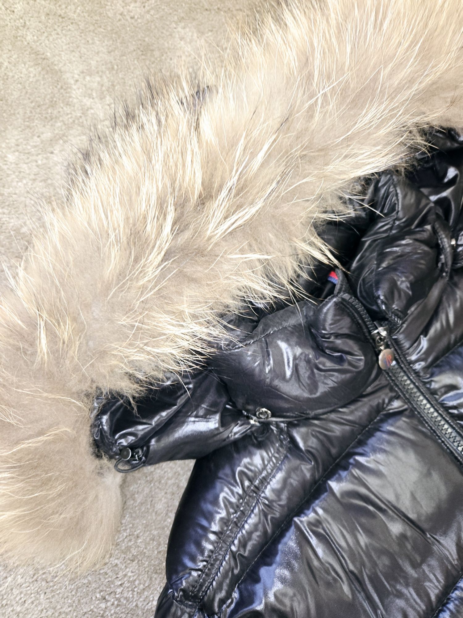 Мъжко яке MONCLER с естествен пух