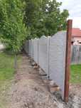 Gard placi beton