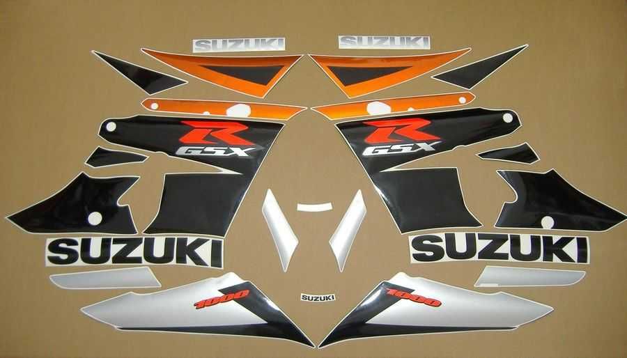 Стикери Сузуки 1000 GSXR 2003-2004г Suzuki GSX-R лепенки к3 к4 k3 k4
