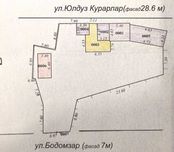 Продажа участка под строительство 6 соток фасад 28 мет ор:р Бадамзар